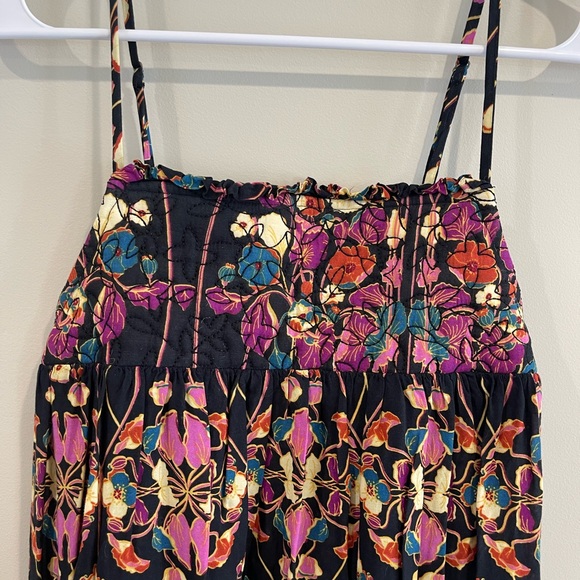 Anthropologie•Floral Quilted Maxi Dress•Size Small - Picture 3 of 3